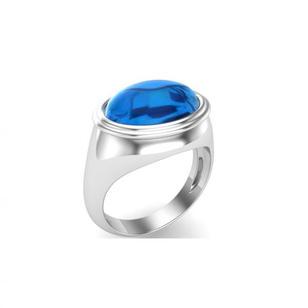 Bague lapis lazuli argent Sky